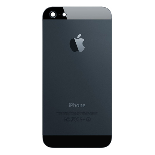 apotheker Geven gebruiker iPhone 5 behuizing (back cover) vervangen zwart - Computorium | Computorium